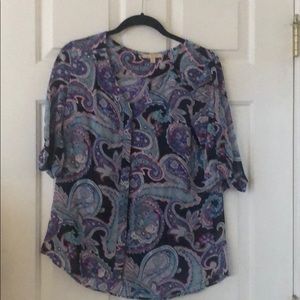 Skies are Blue paisley tunic